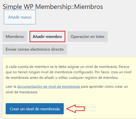 mensaje-añadir-nuevo-miembro-simple-membership-plugin