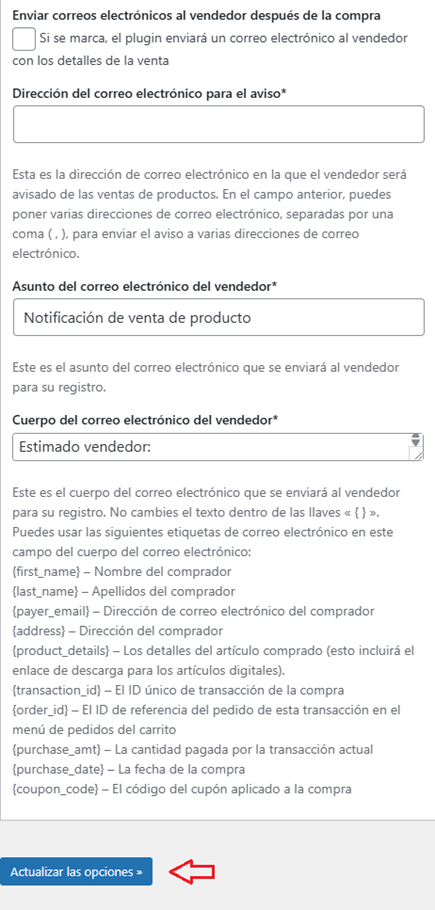 enviar-mensaje-de-correo-electrónico-al-vendedor-wp-simple-shopping-cart