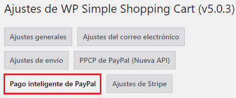 pestaña-pago-inteligente-de-paypal-wp-simple-shopping-cart