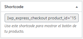 shortcode-de-producto-de-wp-express-checkout