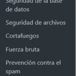 Ajustes de administración de aios