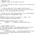 Ajustes avanzados del cortafuegos de AIOS