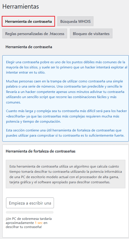 pestaña-herramienta-de-fortaleza-contraseña-de-aios