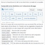 Pago manual en WP Express Checkout