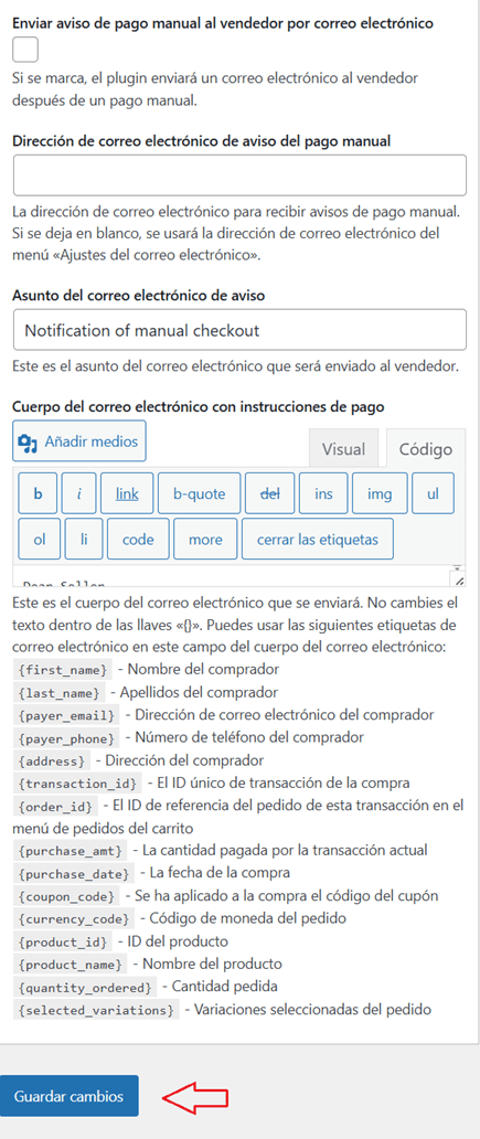 ajustes-de-envió-de-pago-manual-al-vendedor-de-wp-express-checkout