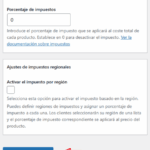Impuestos Simple Shopping Cart