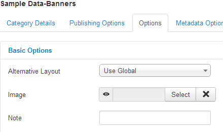 create-joomla-banner-categories-options