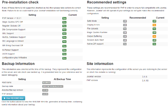 preinstallation-check-joomla