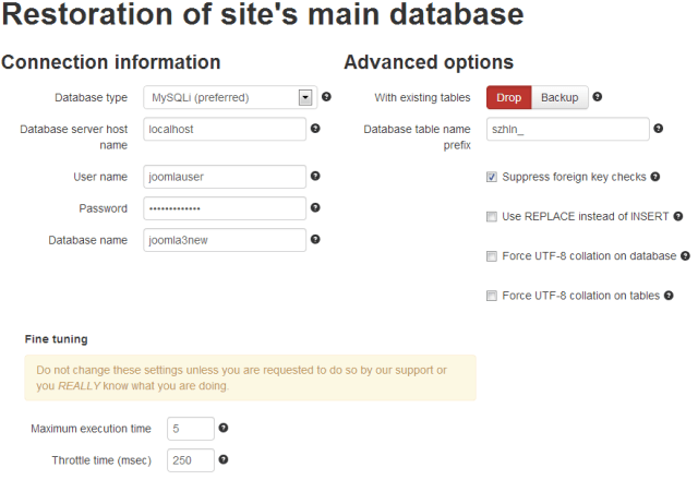 restoration-database-fine-tuning-joomla