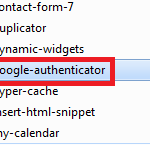 Google Authenticator Security WordPress