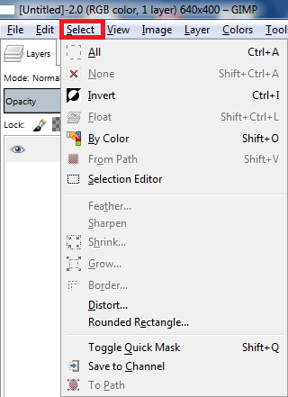 gimp image editor