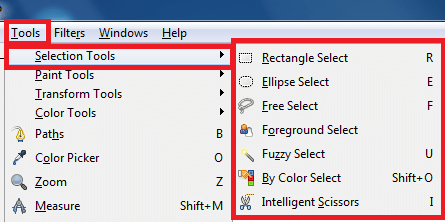 gimp-image-editor-selection-tools