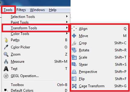 gimp-image-editor-transform-tools