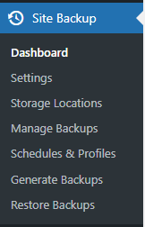 backup-wordpress-using-xcloner-admin-menu-new