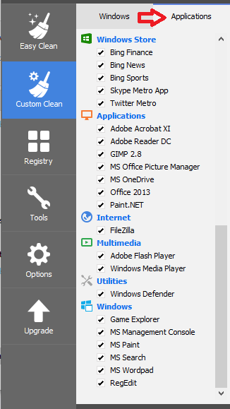 custom-clean-applications-ccleaner