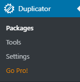 wordpress-duplicator-backup-plugin-admin-menu