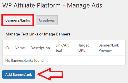 wp-affiliate-platform-manage-ads-add-banner-links