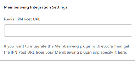 wp-estore-memberwing-integration-settings