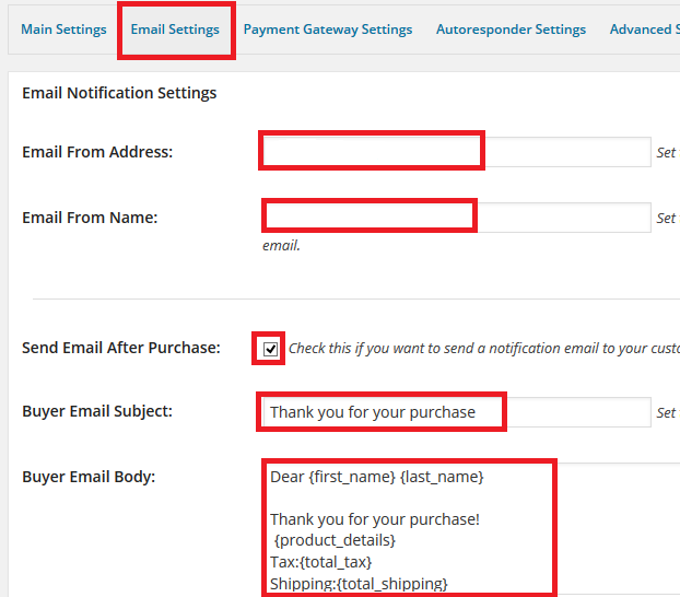 wp-photo-seller-email-settings