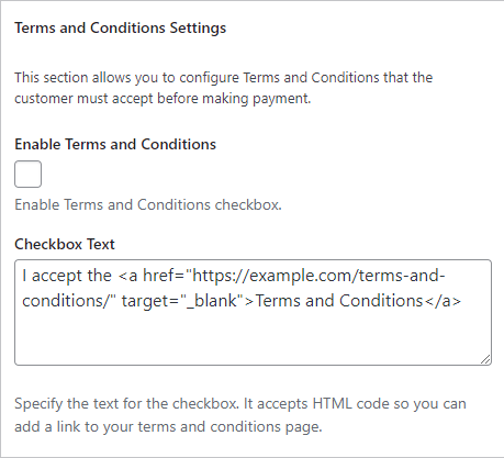 wp-simple-shopping-cart-terms-and-conditions-settings
