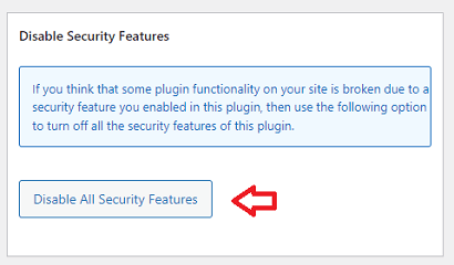 all-in-one-wp-security-and-firewall-admin-settings-disable-security-features