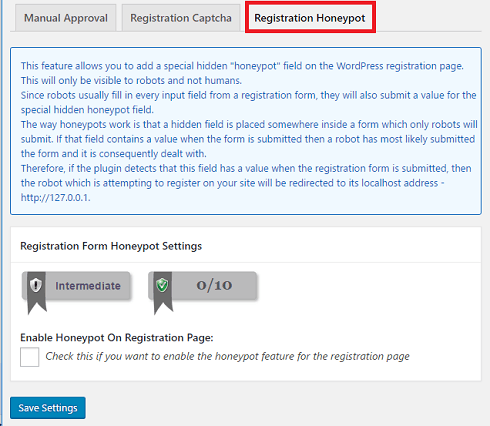 all-in-one-wp-security-user-registration-honeypot