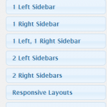 Suffusion Theme Options Default Sidebar Layouts