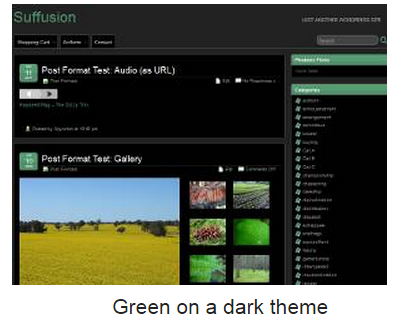 suffusion-theme-selection-green-on-a-dark-theme