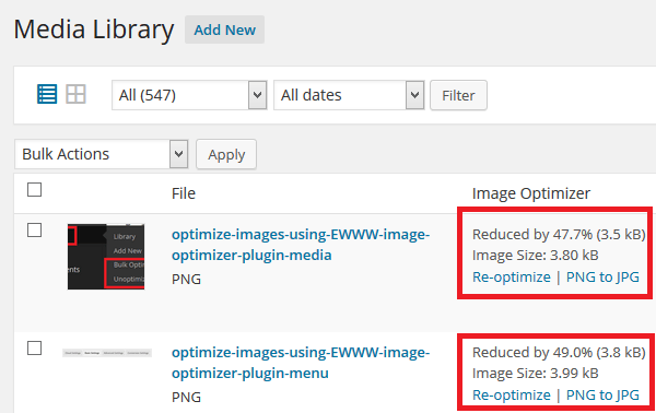 optimize images plugin