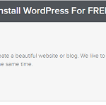 First Time Blogging Install WordPress