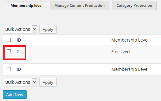 wordpress-simple-membership-level-id