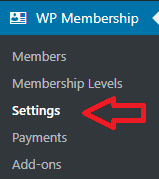 wordpress-simple-membership-menu