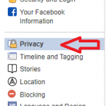 Facebook Privacy Checkup Settings
