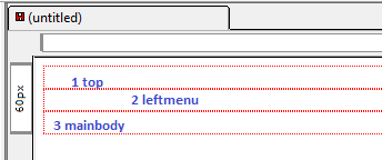 kompozer-left-menu-3-divs