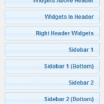 Suffusion Theme Sidebars Widget Area Below Header