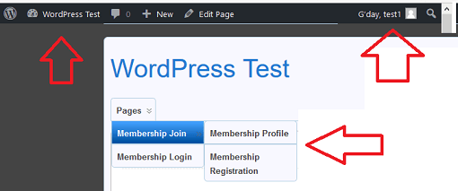 wordpress-simple-membership-member-admin-menu