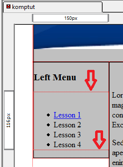 kompozer-left-menu-style-front-view