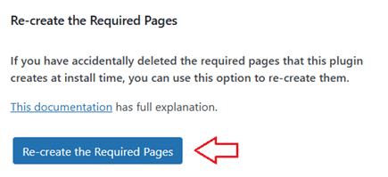 recreate-required-pages-in-wordpress-simple-membership-tools