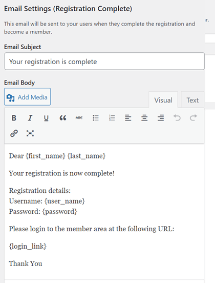 wordpress-simple-membership-email-registration-complete-settings