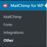 MailChimp Plugin For WordPress