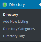 wordpress-business-directory-menu