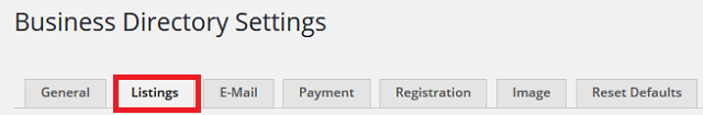 wordpress-business-directory-settings-listings