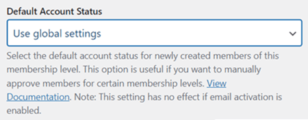 wordpress-simple-membership-add-members-level-default-account-status