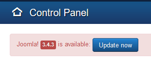 joomla-control-panel-update-now-button