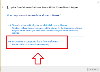 uninstalled qualcomm atheros fast ethernet controller