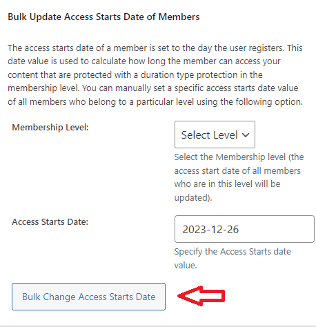 wordpress-simple-membership-add-members-bulk-access-starts-date