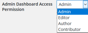 wordpress-simple-membership-admin-dashboard-access-permission