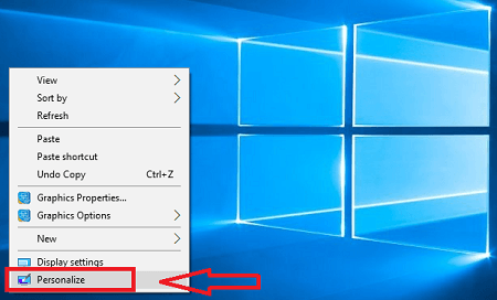 windows 10 personalized settings