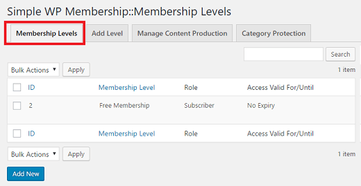 wordpress-simple-membership-multisite-setup-site-level