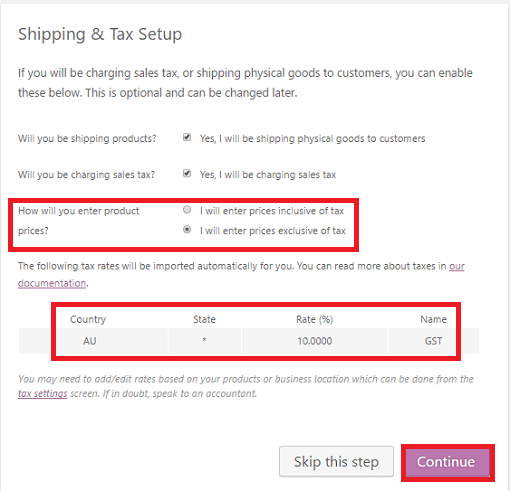 woocommerce-installation-charging-sale-tax